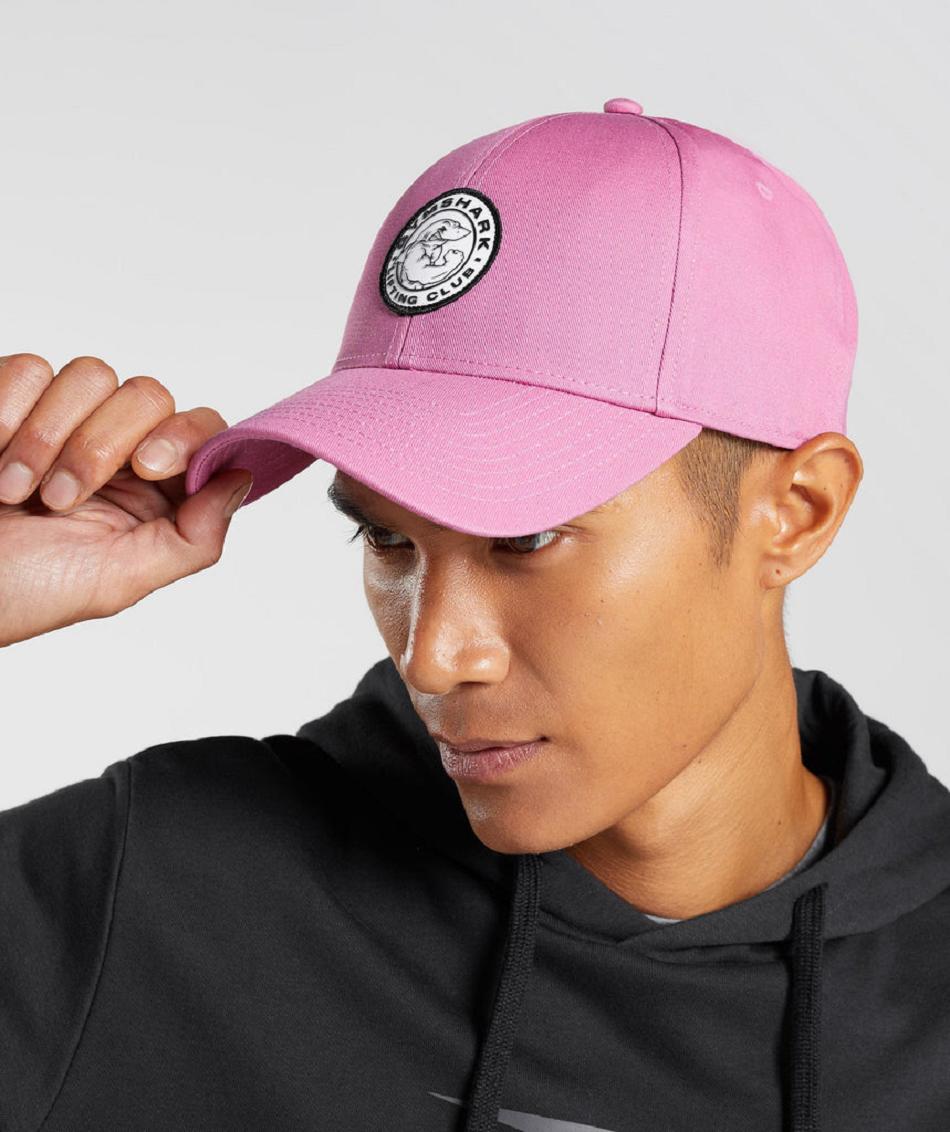 Czapki Akcesoria Gymshark Legacy Cap Różowe | PL 4235AHK